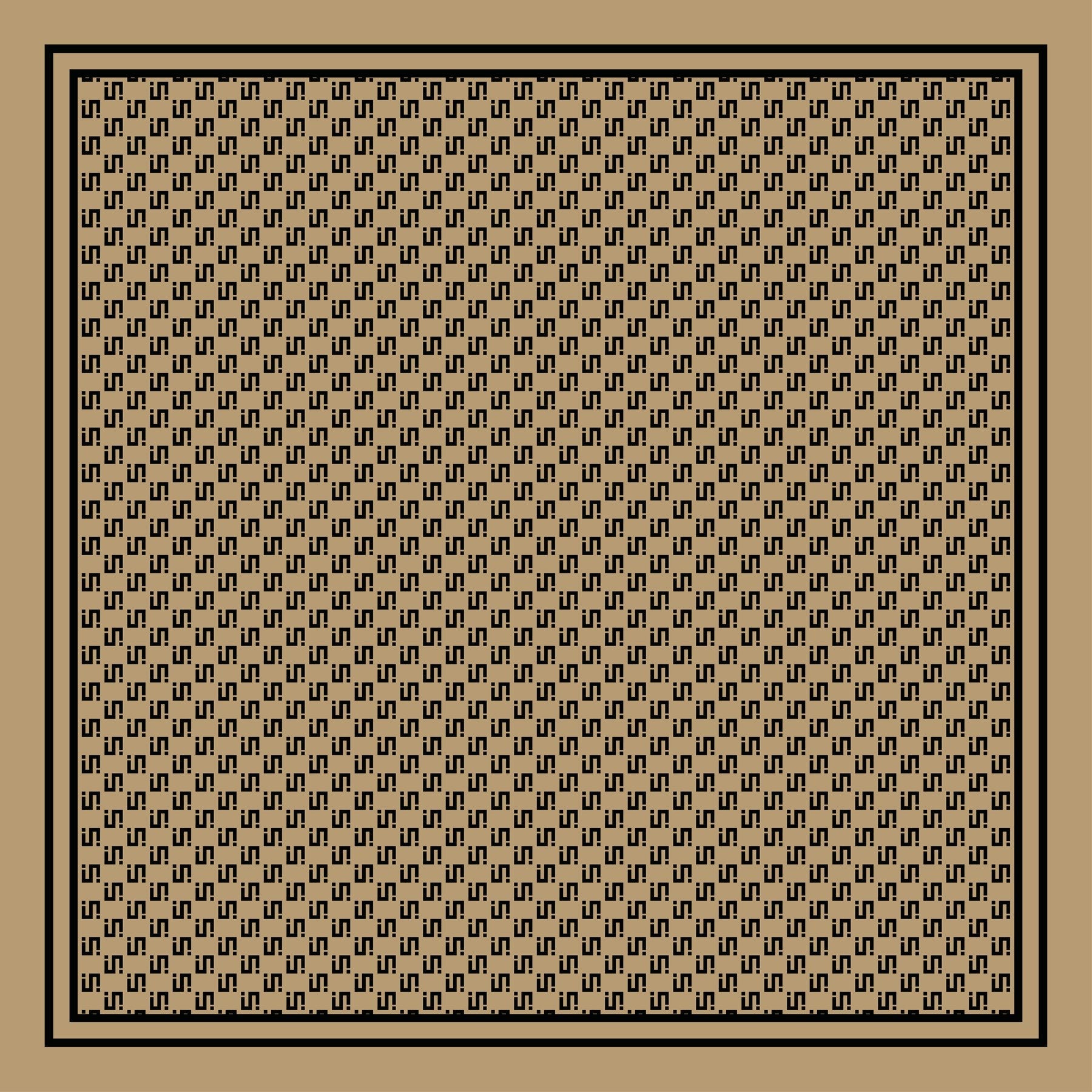 Caramello silk scarf 90x90