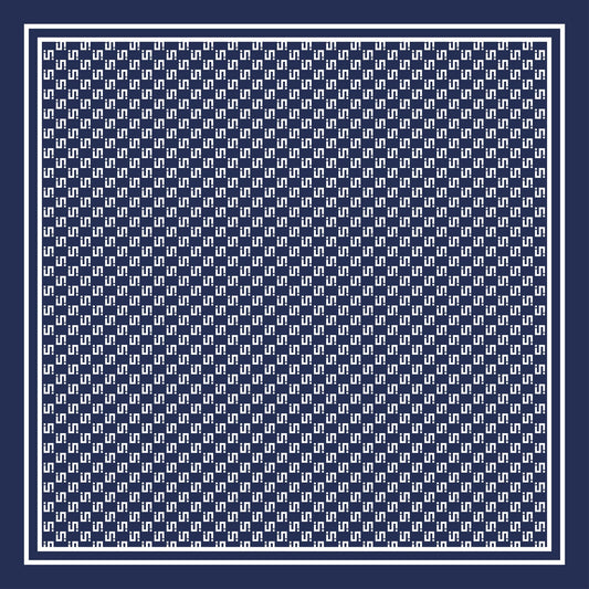 Portofino silk scarf 90x90